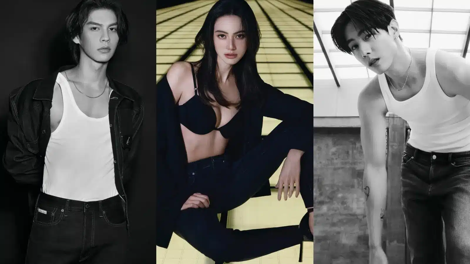 Брайт, Давика и Марк из GOT7 для новой эксклюзивной кампании Calvin Klein Jeans в Азии