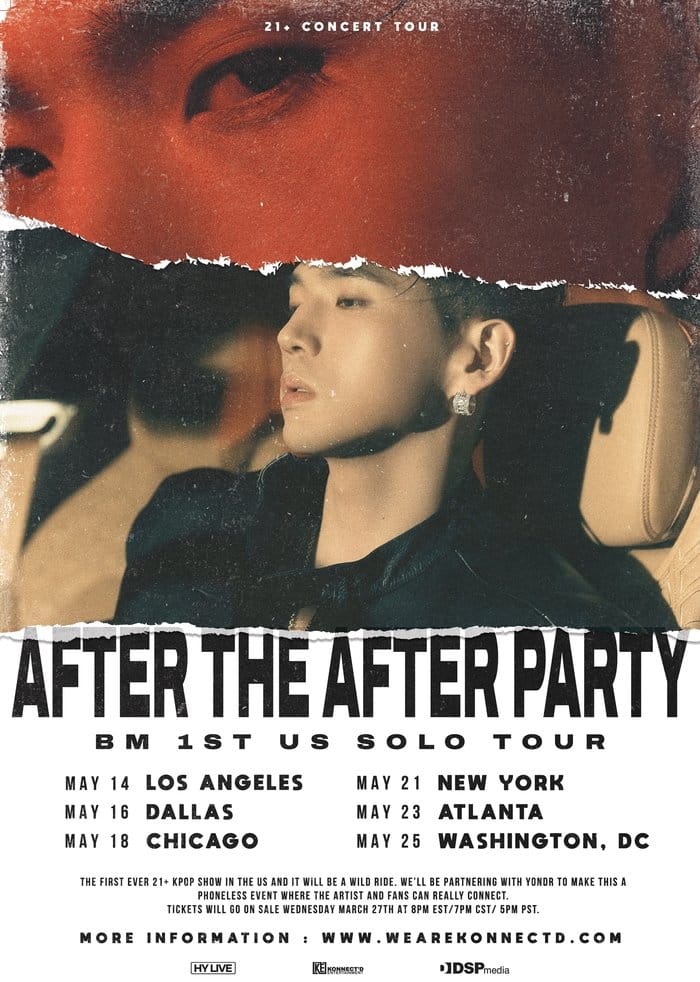B.M из KARD проведет сольный тур по 6 городам США «After the After Party»