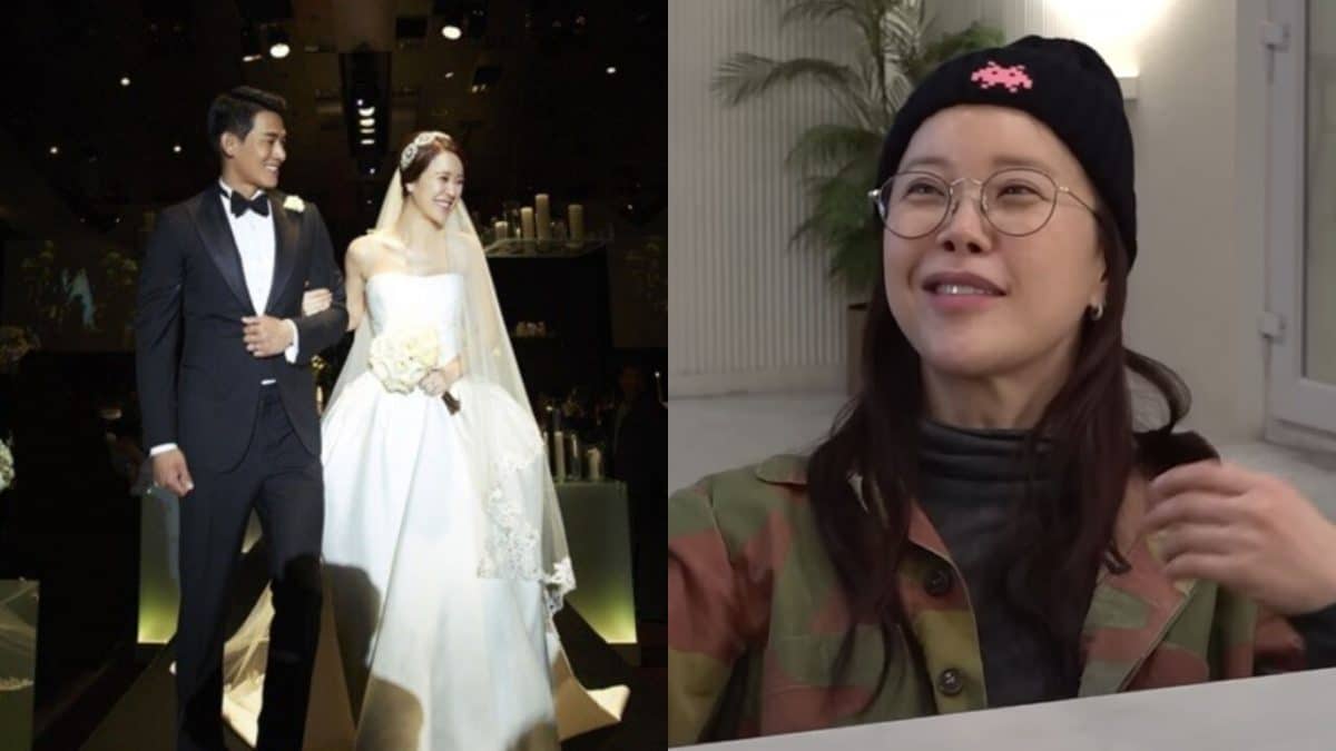 Пэк Чи Ён поделилась преимуществом брака с молодым мужем Чон Сок Воном
