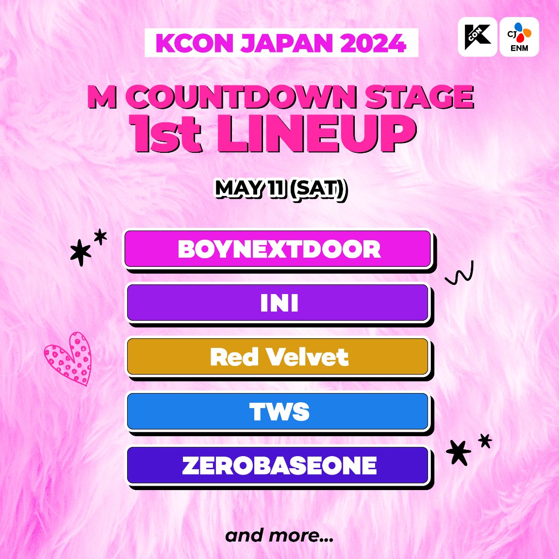 «KCON Japan 2024» объявляет первый состав исполнителей