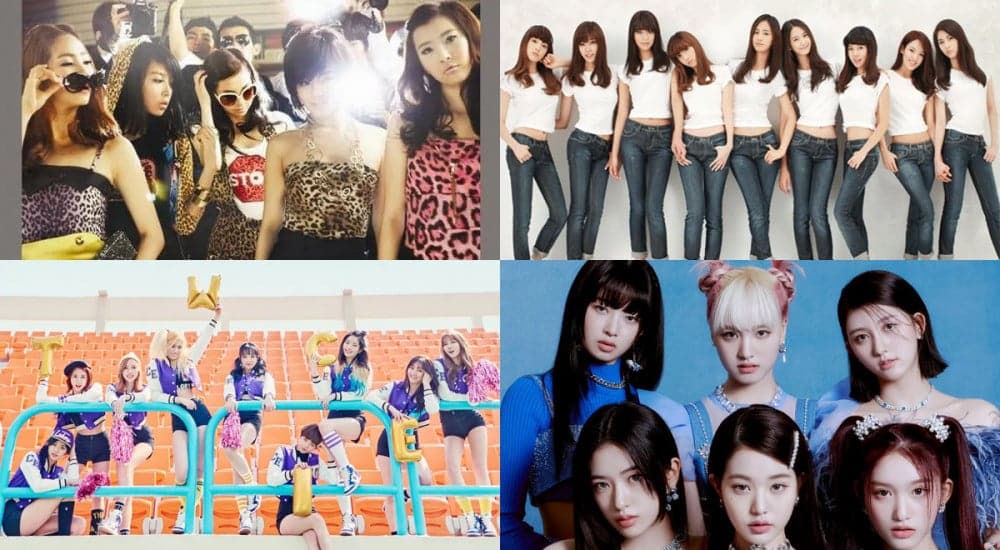 Песни женских K-Pop групп, которые возглавили годовые чарты в год своего релиза