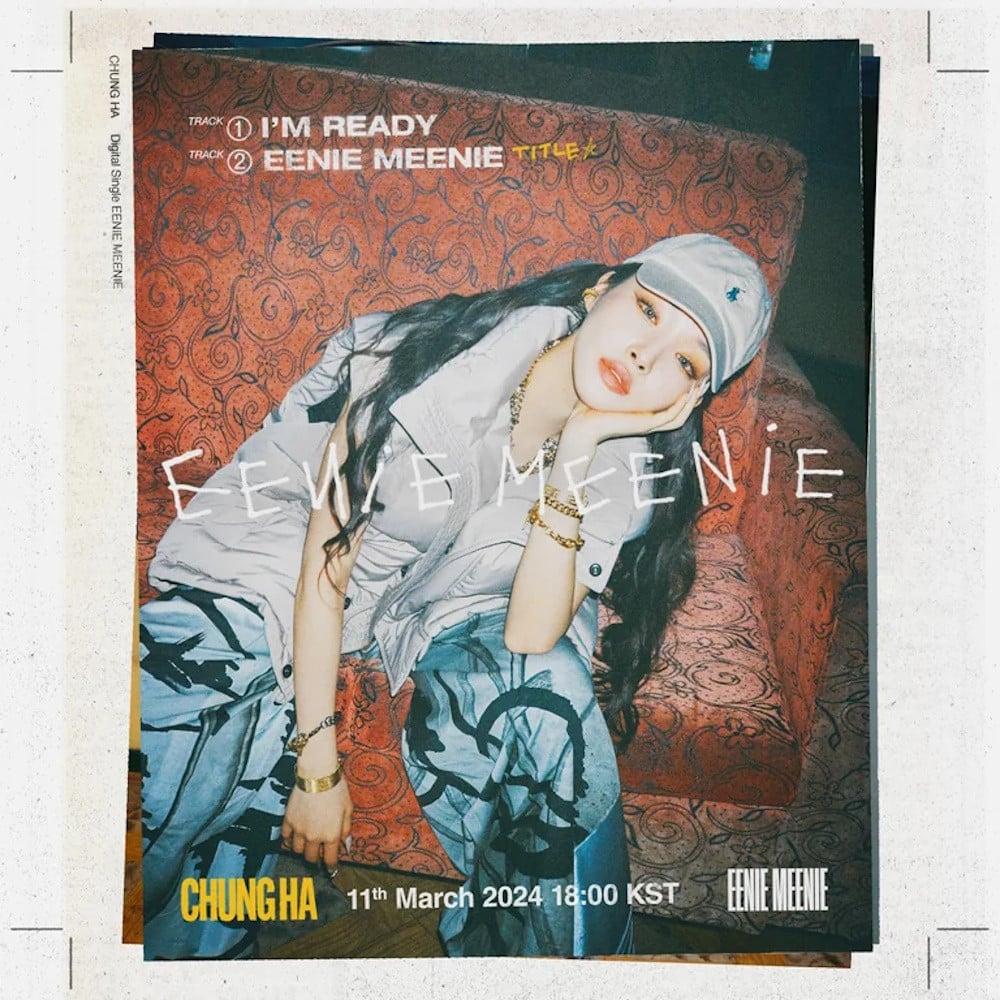 Ким Чонха раскрыла трек-лист для цифрового сингла "EENIE MEENIE"