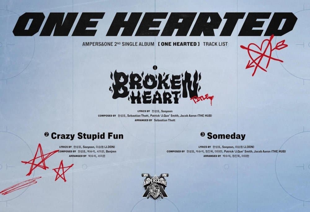 AMPERS&ONE анонсируют трек-лист и расписание возвращения с альбомом 'ONE HEARTED', представляют концептуальные фотографии в спортивной тематике