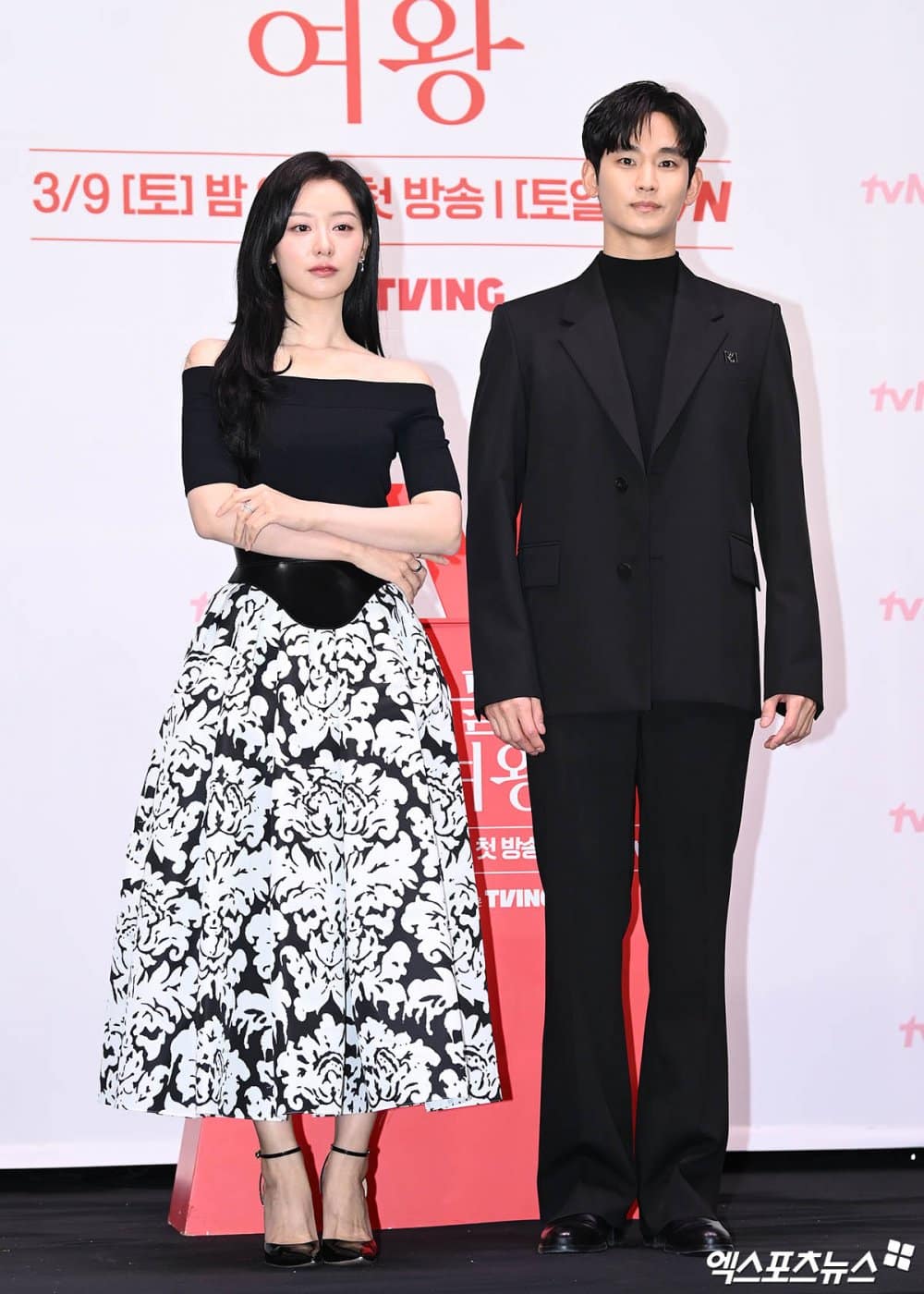 [theqoo] Фанаты считают, что Ким Су Хён и Ким Джи Вон из дорамы «Королева слёз» идеально смотрятся вместе