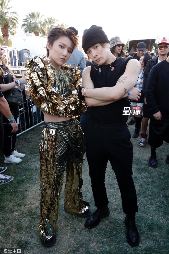 Джексон Ван и BIBI спели дуэтом на фестивале Coachella + выступление Лю Юй Синь
