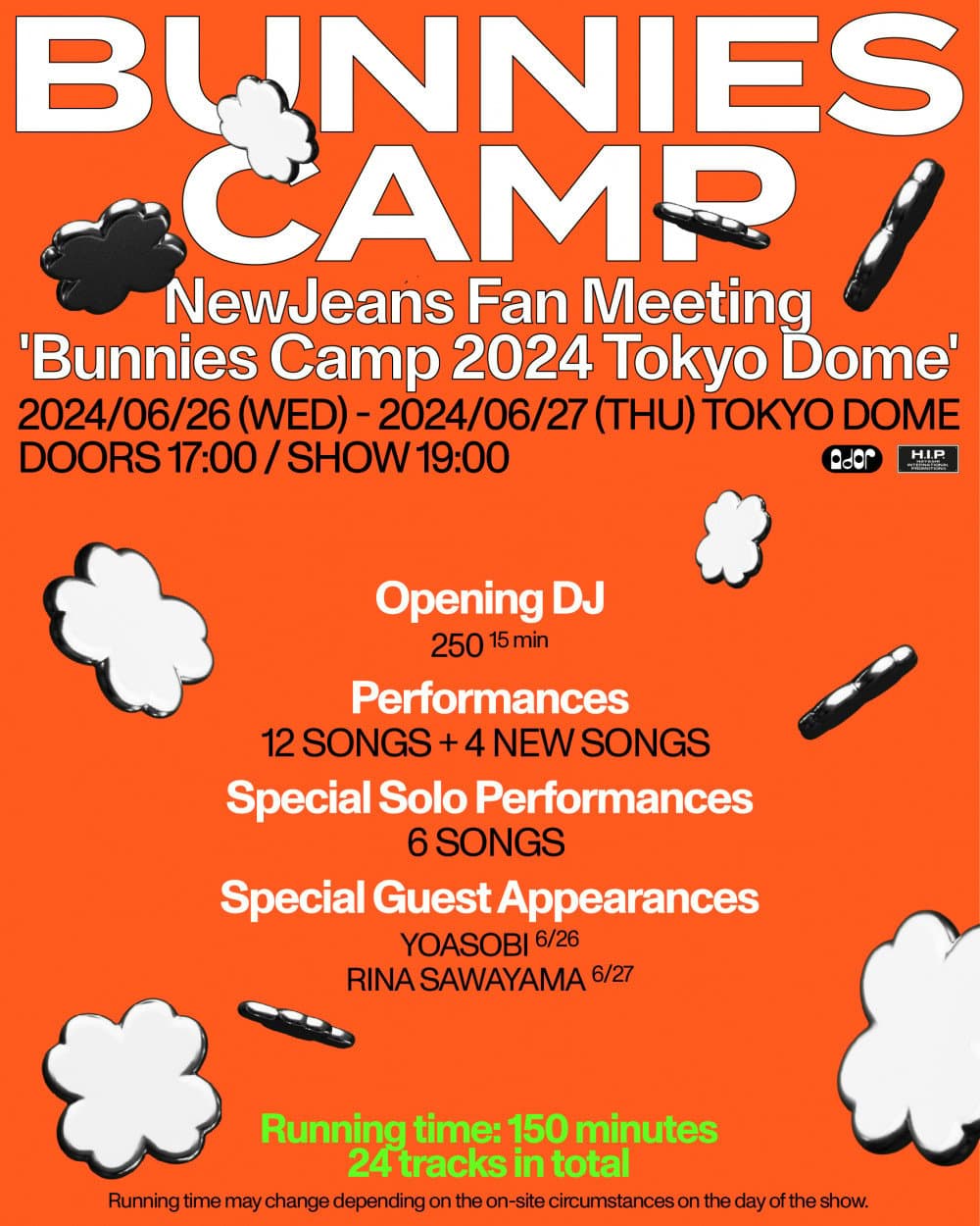 NewJeans планируют представить 24 трека, включая 4 новых, на фанмитинге в Tokyo Dome
