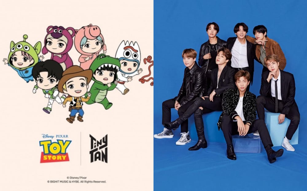 BTS официально стали героями «Истории игрушек»