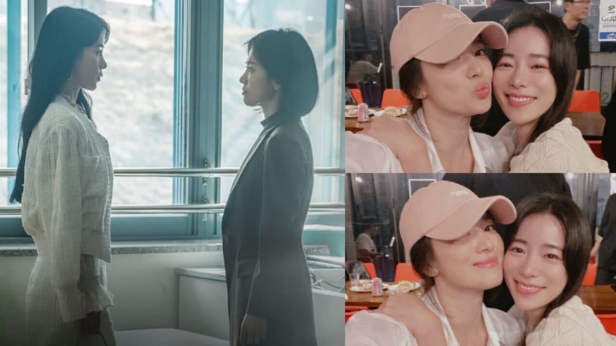 Сон Хе Гё и Лим Джи Ён поддерживают дружеские отношения, в отличие от их персонажей из дорамы «Слава»