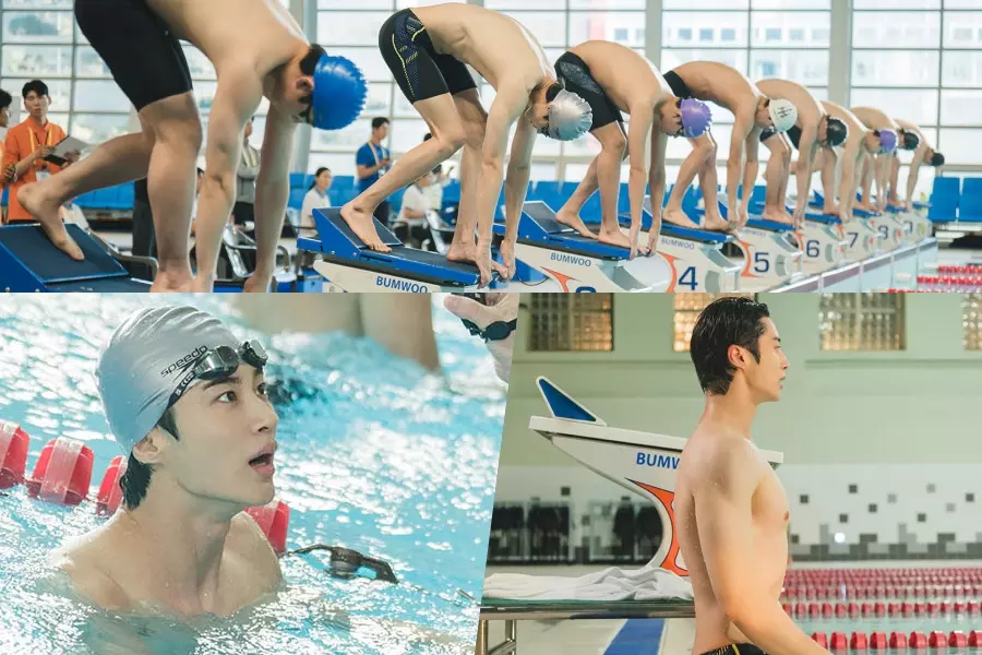 Пён У Сок продемонстрировал великолепные навыки плавания в дораме «Хватай Сон Джэ и беги»