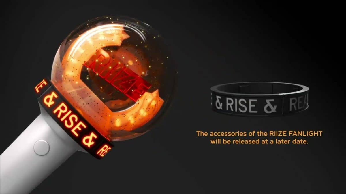 RIIZE представили обновленный дизайн лайтстика после споров, вызванных предыдущим вариантом