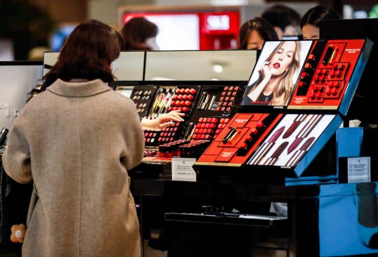 Экспорт корейской косметической продукции достиг рекордного уровня в первом квартале