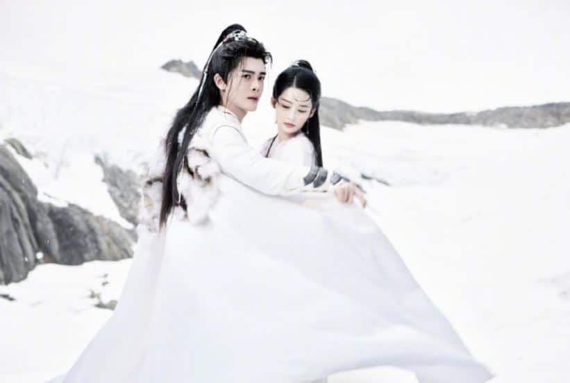 Атмосферный трейлер дорамы "Семь снежных ночей" с Ли Цинь и Цзэн Шунь Си