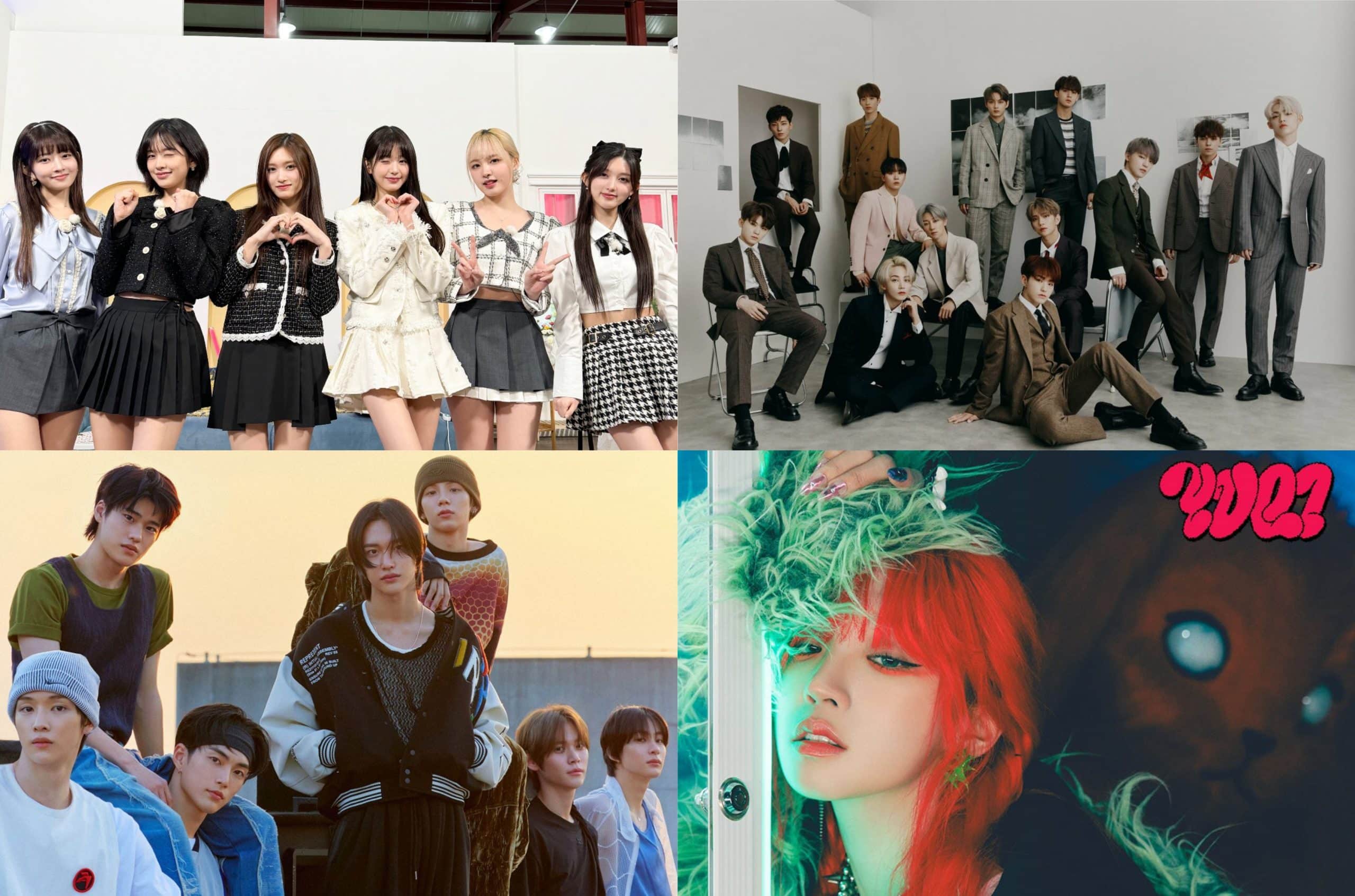 Расписание камбэков и дебютов K-pop артистов на 2-ю половину апреля 2024 года