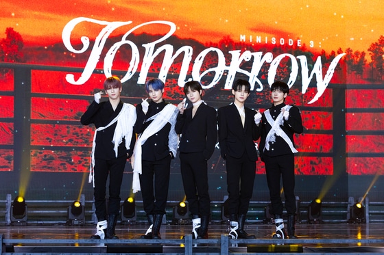TXT провели шоукейс, отмечая пятилетие группы и выход мини-альбома "minisode 3: Tomorrow"