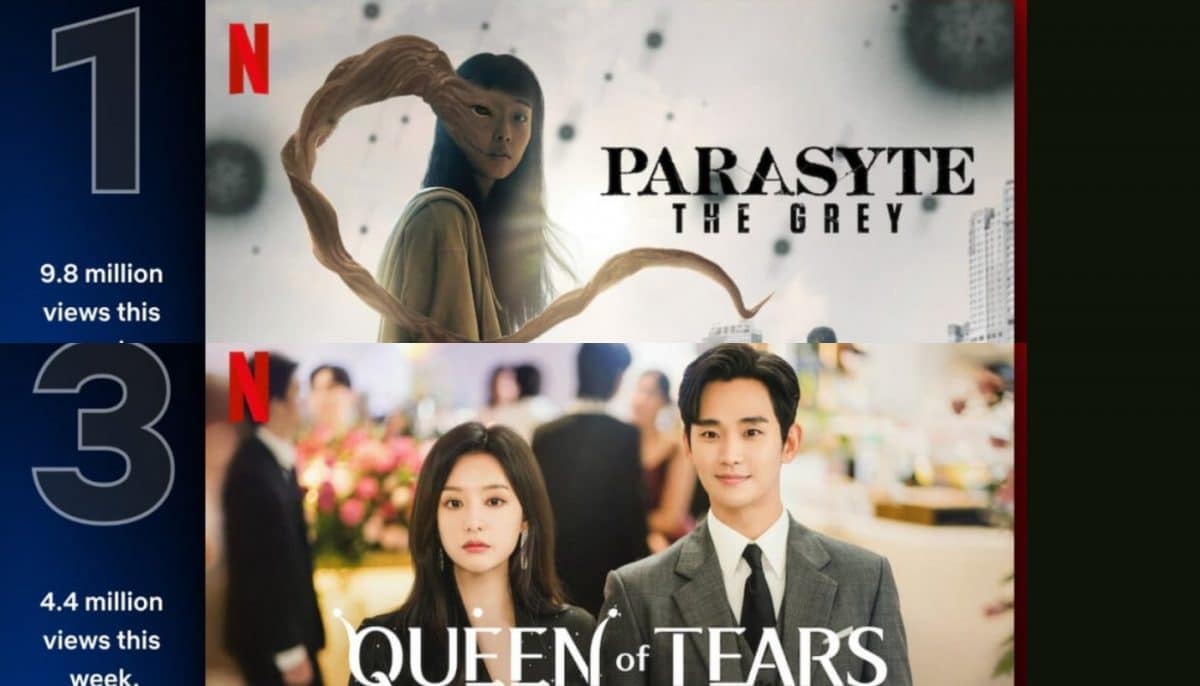 Дорама «Паразит: Серый» возглавляет глобальный рейтинг Netflix вторую неделю подряд + «Королева слёз» занимает высокую позицию в Топ-10