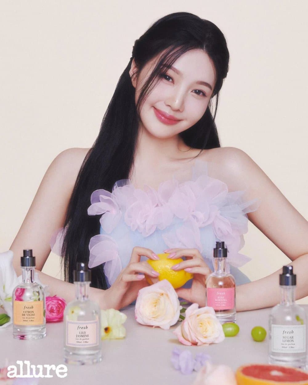 Джой из Red Velvet в новой весенней фотосессии "Allure Korea" для бренда ароматов Fresh