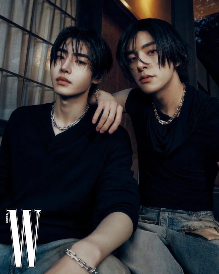 Джейк и Сонхун из ENHYPEN появятся на обложке майского выпуска W Korea