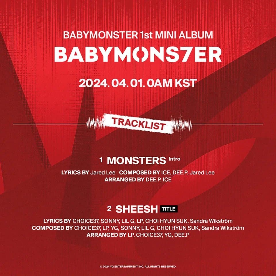 [Камбэк] BABYMONSTER "BABYMONS7ER": музыкальное видео "SHEESH"