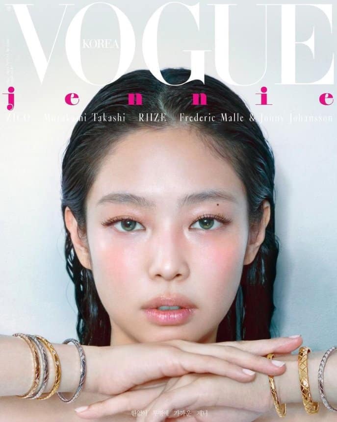 Дженни из BLACKPINK на обложке Vogue Korea
