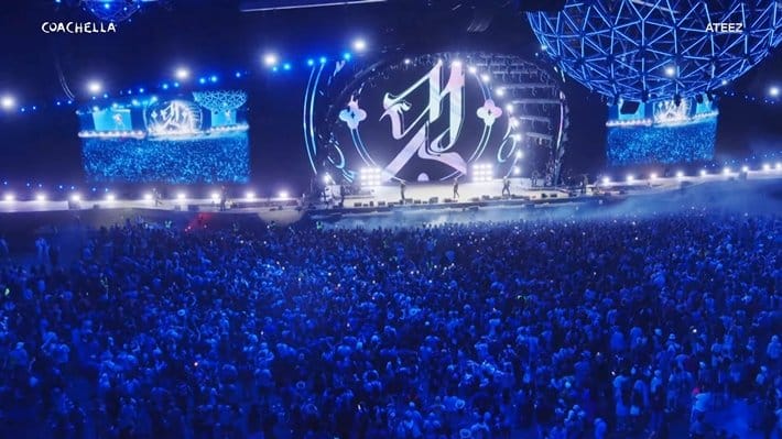 ATEEZ дебютировали на фестивале Coachella