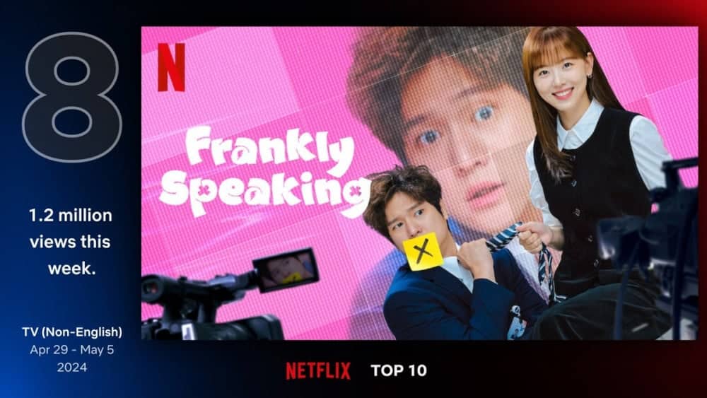 Дорама «Никаких секретов» набирает популярность и занимает восьмое место в рейтинге Netflix Global Top 10