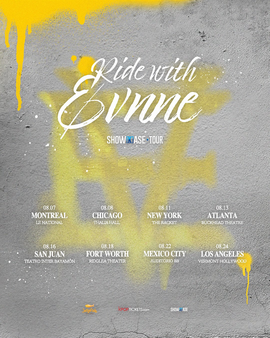 EVNNE объявили даты и города первого тура по Северной Америке «Ride With EVNNE»