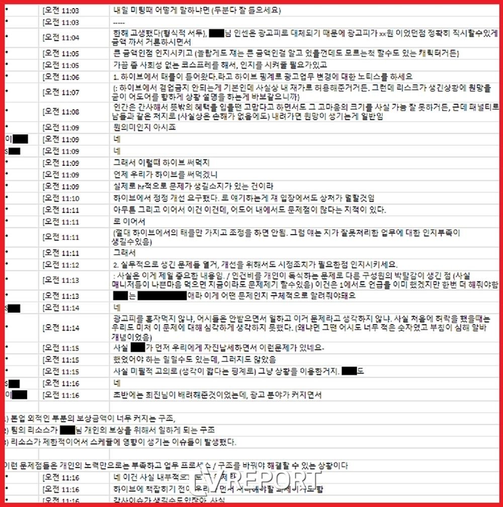 HYBE опровергли недавнее заявление ADOR и опубликовали переписку в качестве доказательства растраты Мин Хи Джин + мнение нетизенов