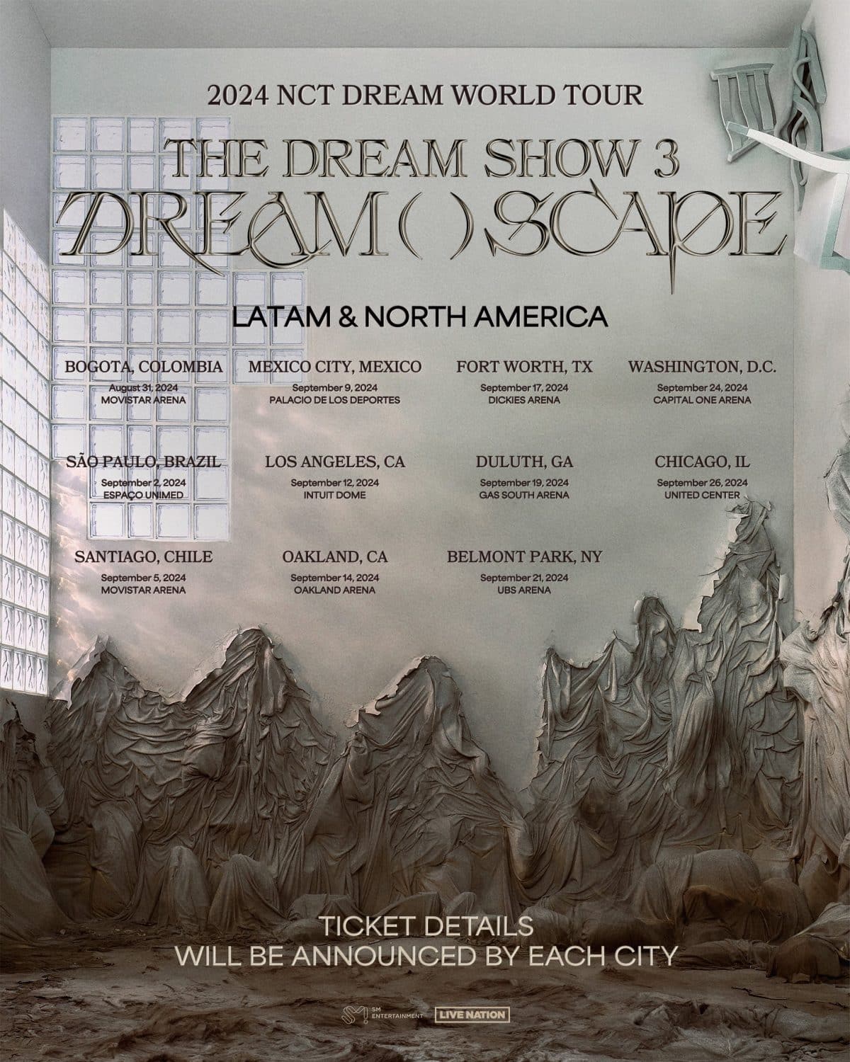 NCT DREAM раскрыли остановки мирового тура «THE DREAM SHOW 3» в США, Латинской Америке и Европе