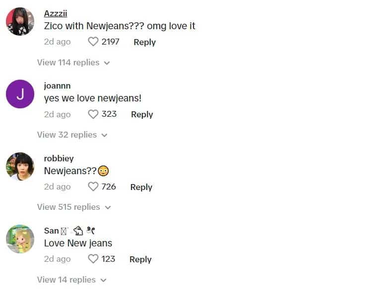 Пользователи сети оставляют негативные комментарии под видео Зико с участием ILLIT и LE SSERAFIM