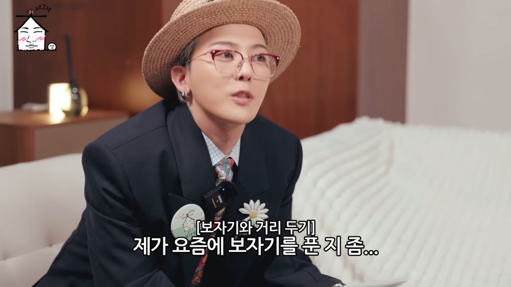 G-Dragon рассказал, что раньше прикрывался шарфами из-за лишнего веса + реакция фанатов