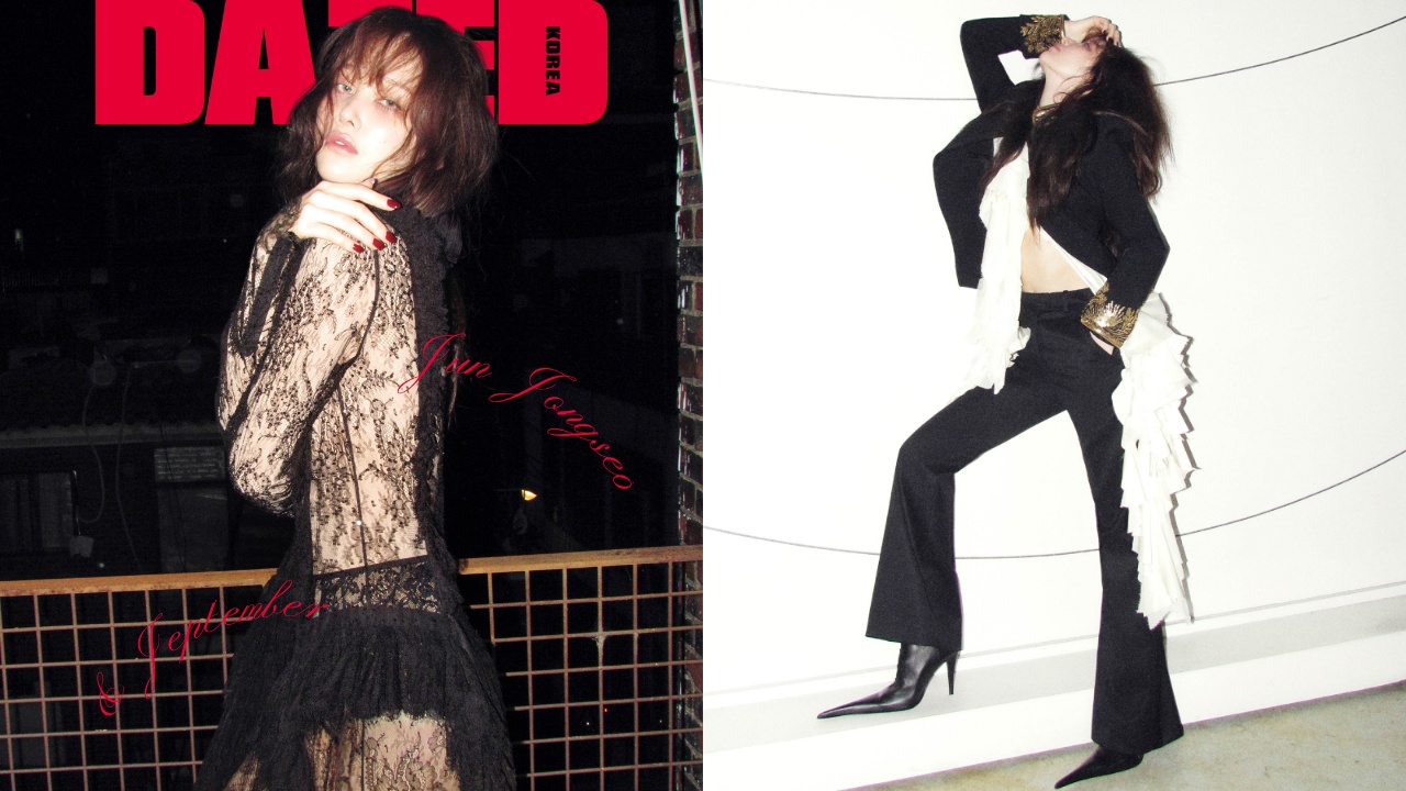 Чон Джон Со расцветает в дерзких образах Alexander McQueen на страницах Dazed Korea